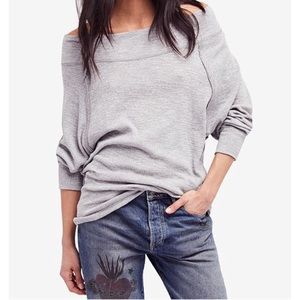 Free People Palisades Off-The-Shoulder Sweater